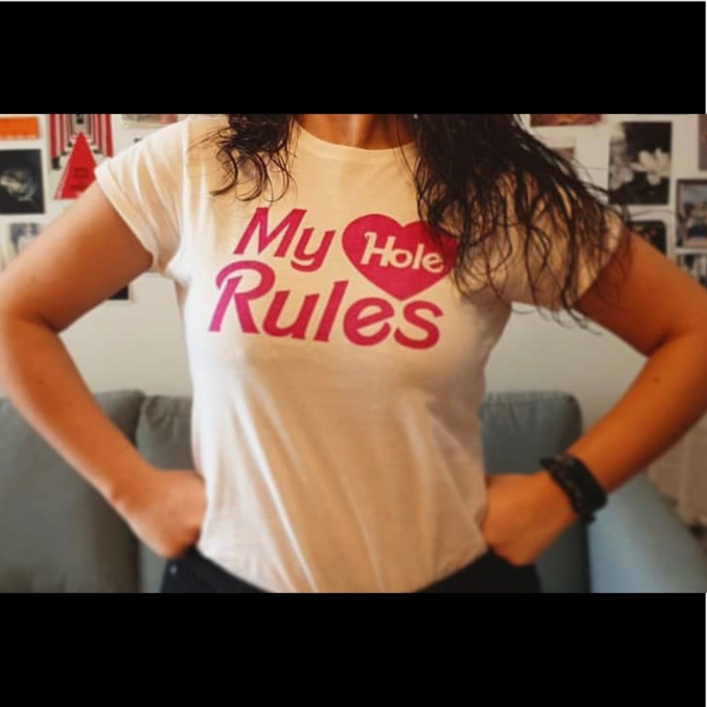 ISO: Erika Lust My Hole Rules Tshirt